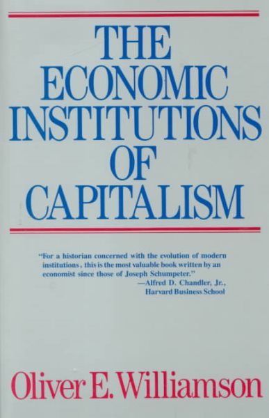 Economic Institutions of Capitalism cover