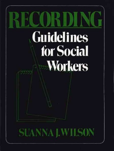 Recording Guidelines for Social Workers cover