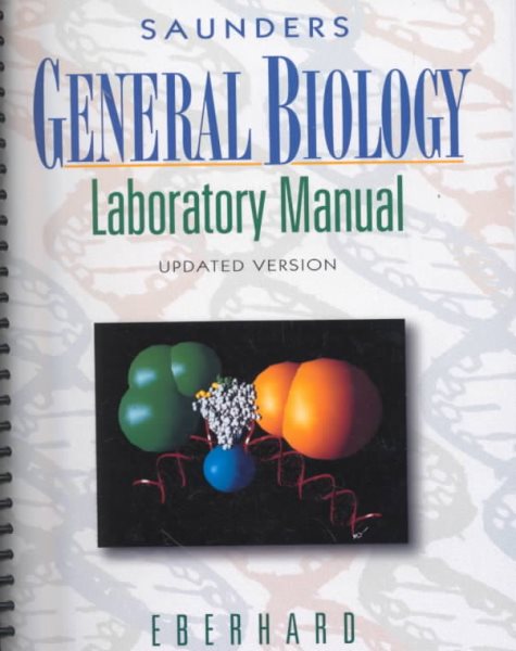 Saunders General Biology Laboratory Manual, Updated Edition cover