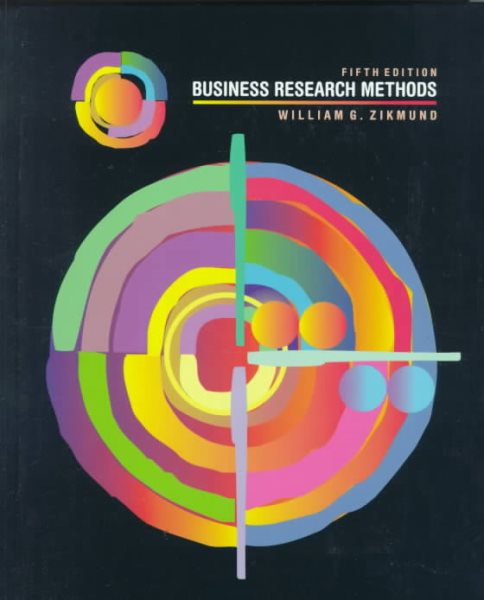 Business Research Methods (The Dryden Press Series in Management) cover