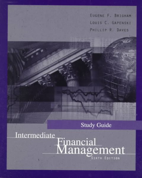 Intermediate Financial Management (Study Guide) cover