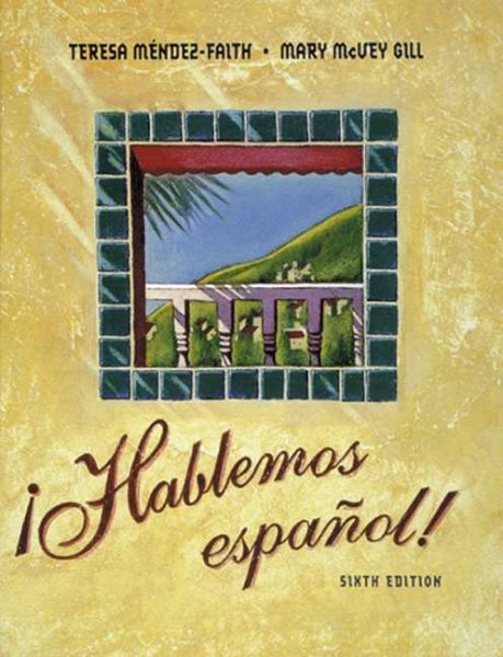 ¡Hablemos español! (with Audio CD) cover