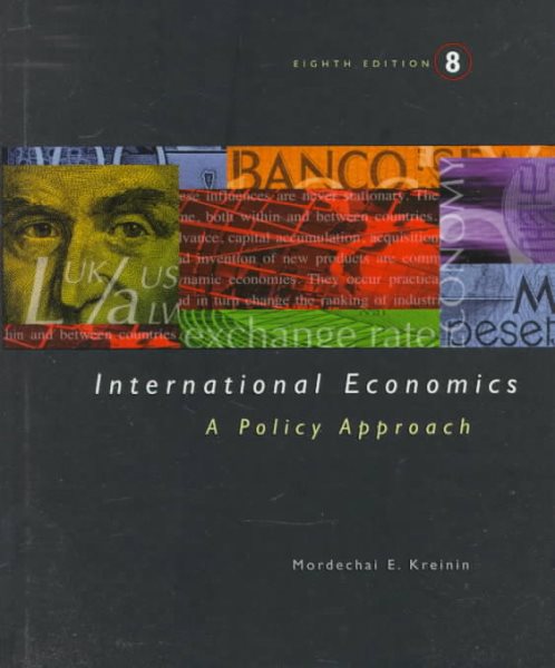INTERNATIONAL ECONOMICS:POL APPR 8E (The Dryden Press series in economics)