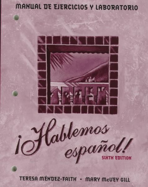 Hablemos Espanol! Lab Manual and Workbook cover