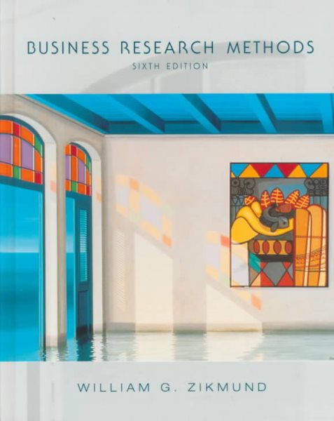 Business Research Methods 6e cover