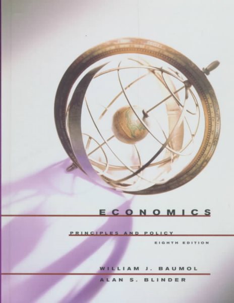 Economics: Principles and Policy cover