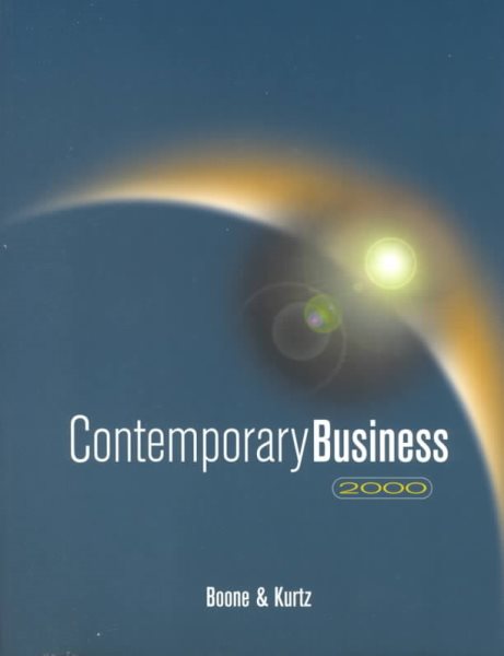 Contemporary Business 2000 (The Dryden Press series in management)