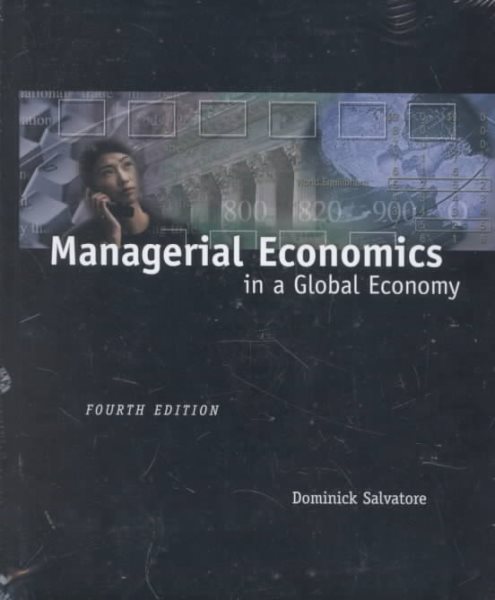Managerial Economics in a Global Economy cover