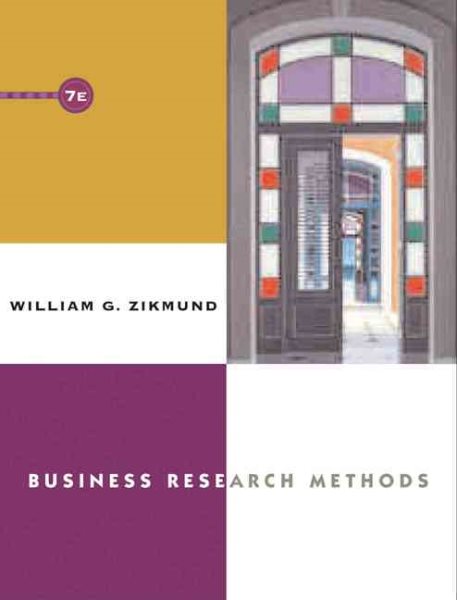 Business Research Methods, 7th Edition cover