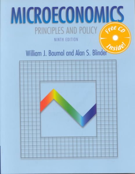 Microeconomics: Principles and Policy with Xtra! Student CD-ROM and InfoTrac College Edition