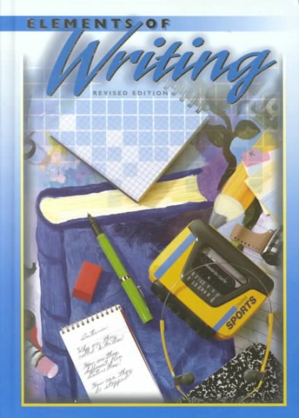 Holt Elements of Writing: Student Edition Grade 7 1998 cover