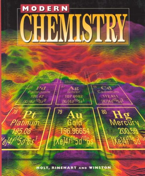 Modern Chemistry cover
