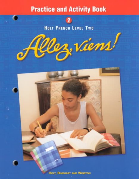 Holt Allez, viens!: Practice and Activity Book Level 2 cover