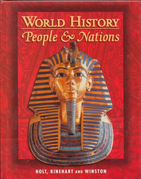 Holt World History: People and a Nation: Student Edition Grades 9-12 2000 cover