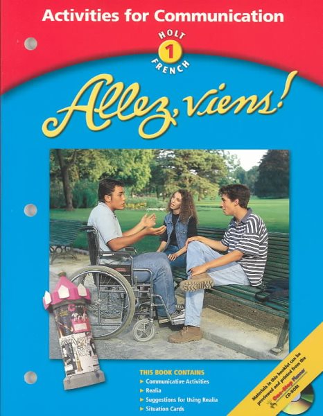 Holt Allez, viens!: Activity for Communication Level 1 (French and English Edition) cover