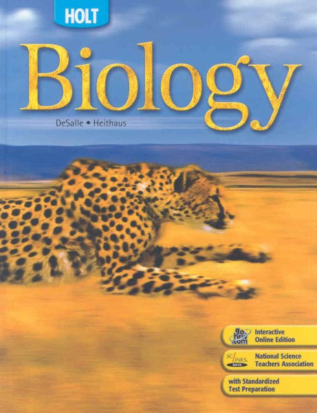 Holt Biology: Student Edition 2008 cover