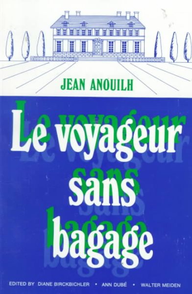 Le Voyageur Sans Bagage (French Edition) cover