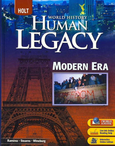World History: Human Legacy: Student Edition 2008 cover