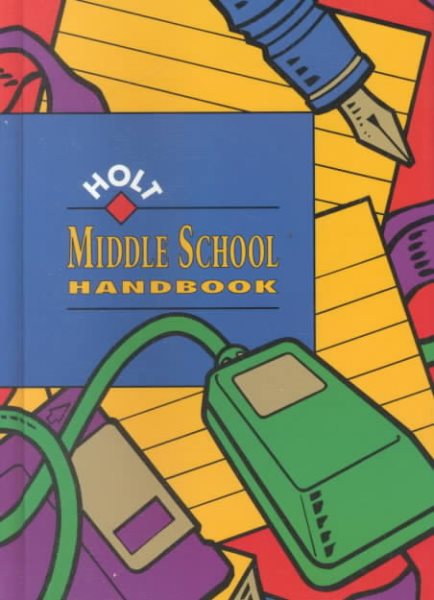 Holt Middle School Handbook cover