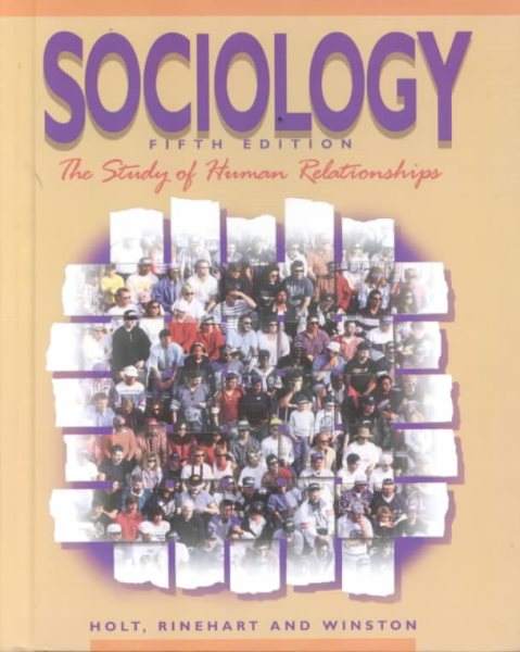 Sociology: Study of Human Relationships cover