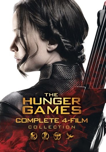 The Hunger Games: Complete 4 Film Collection cover