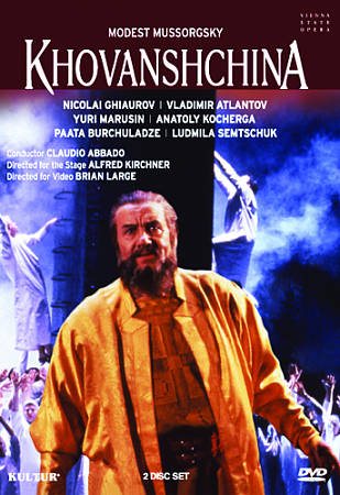 Mussorgsky - Khovanshchina / Abbado, Ghiaurov, Atlantov, Vienna State Opera cover