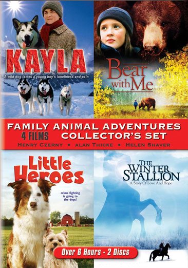 Family Animal Adventures 4 Film Collector's Set cover