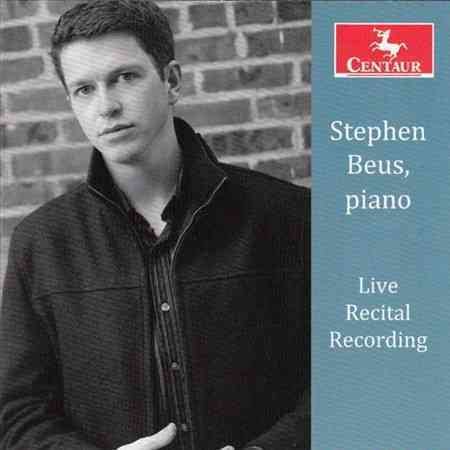 Stephen Beus-Live Recital Recording cover