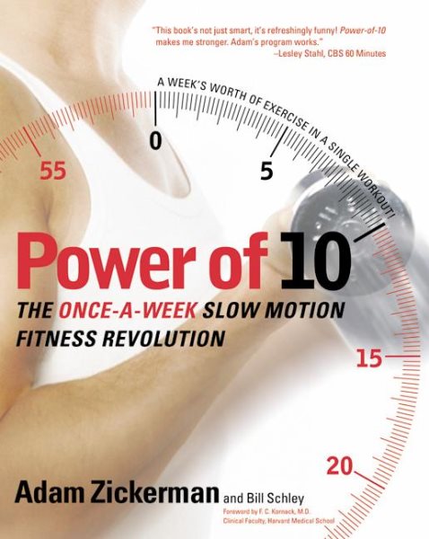 Power of 10: The Once-A-Week Slow Motion Fitness Revolution (Harperresource Book) cover