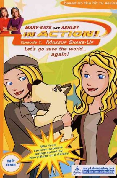 Makeup Shake-up (Mary-Kate and Ashley in Action #1) cover