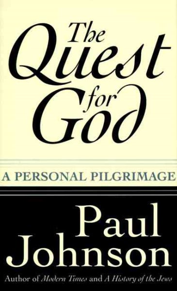 The Quest for God: Personal Pilgrimage, A cover