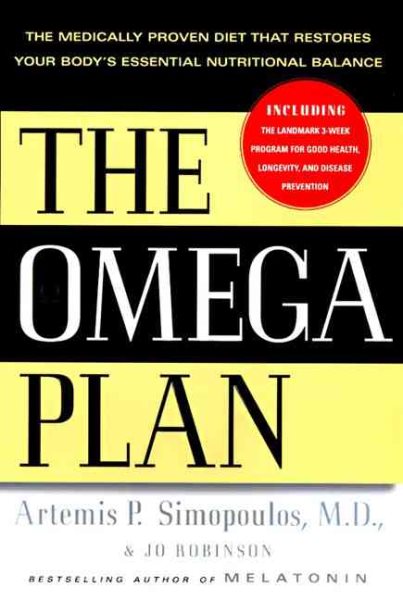 The Omega Plan: The Medically Proven Diet That Restores Your Body's Essential Nutritional Balance cover