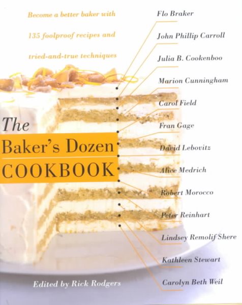 The Baker's Dozen Cookbook cover