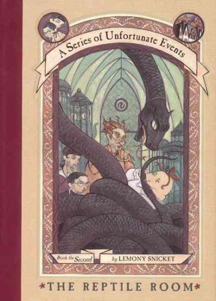 The Reptile Room (A Series of Unfortunate Events, Book 2) cover