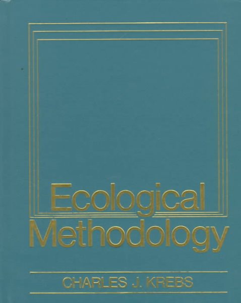 Ecological Methodology cover