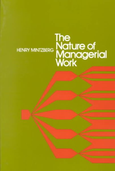The Nature of Managerial Work cover