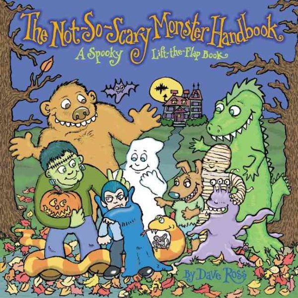 The Not-So-Scary Monster Handbook: A Spooky Lift-the-Flap Book cover