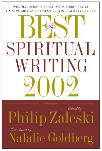 The Best Spiritual Writing 2002 cover