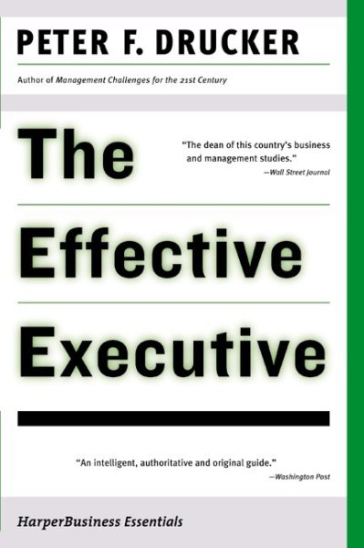 The Effective Executive cover