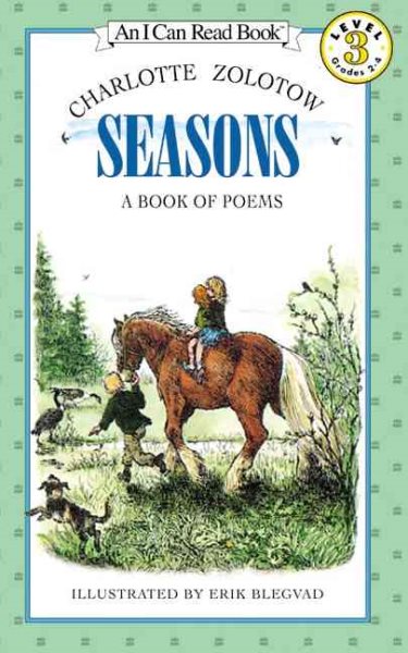 Seasons: A Book of Poems (I Can Read Level 3) cover