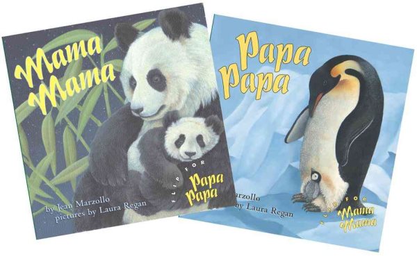 Mama Mama/Papa Papa Flip Board Book cover