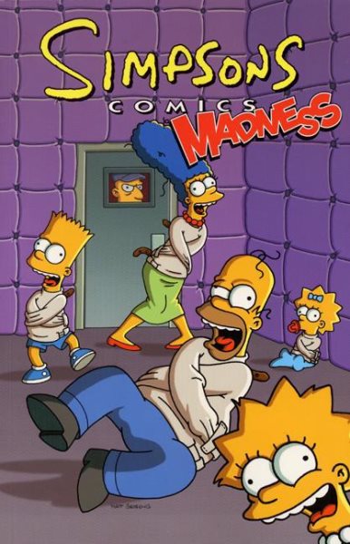 Simpsons Comics Madness (Simpsons Comic Compilations) cover