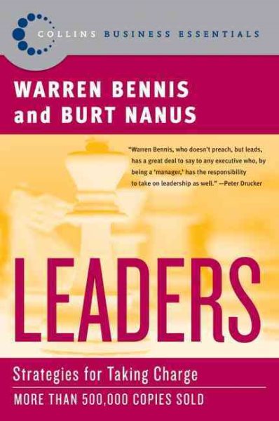 Leaders: Strategies for Taking Charge (Collins Business Essentials) cover