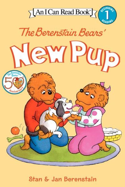 The Berenstain Bears' New Pup (I Can Read Level 1) cover