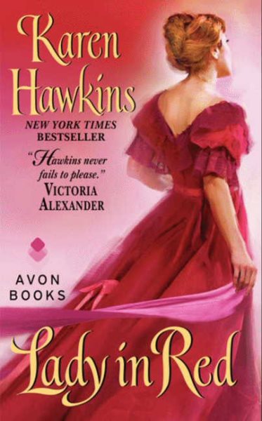 Lady in Red (Avon Historical Romance) cover