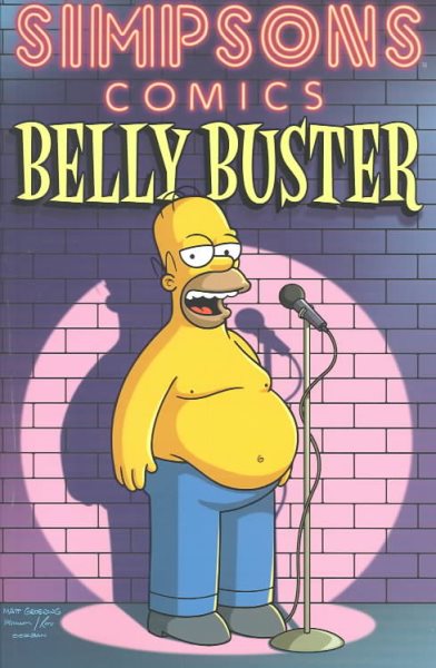 Simpsons Comics Belly Buster (Simpsons Comic Compilations) cover