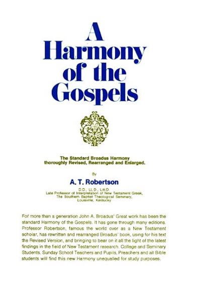 A Harmony of the Gospels cover