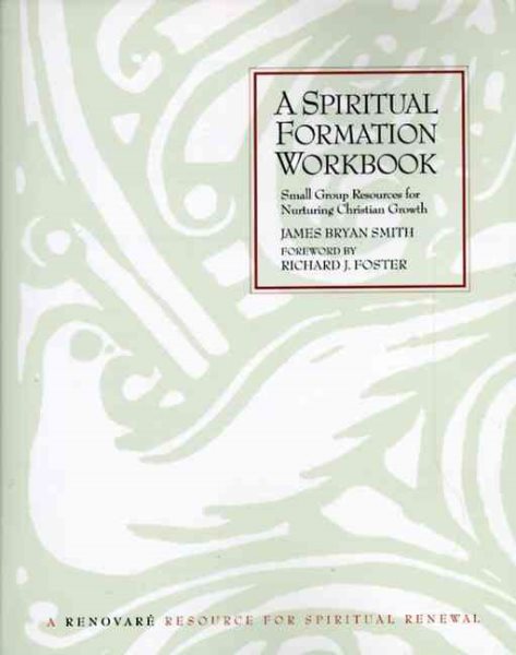 Spiritual Formation Workbook, A cover