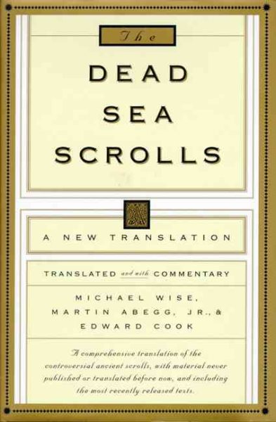 The Dead Sea Scrolls: A New Translation cover