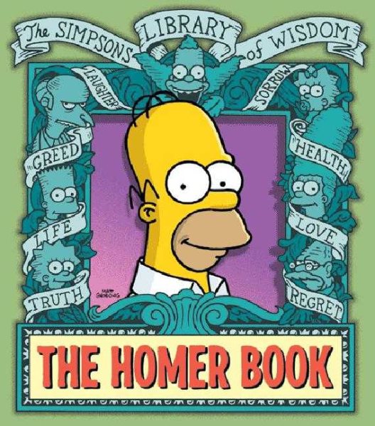 The Homer Book: The Simpsons Library of Wisdom cover